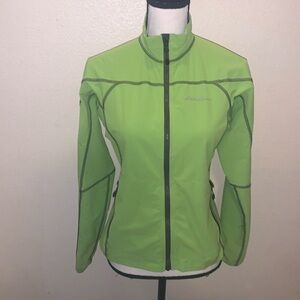 Eddie Bauer First Ascent Outdoor Jacket Womens Size XS Green Hiking